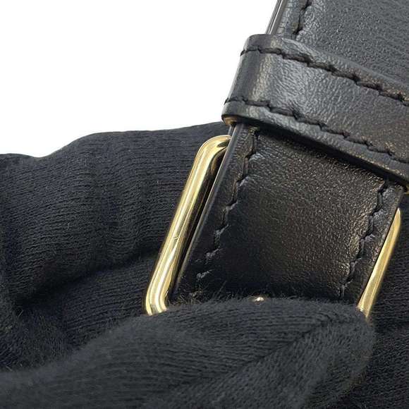 Celine Triomphe Messenger Bag Medium Shoulder Black - Picture 12 of 15